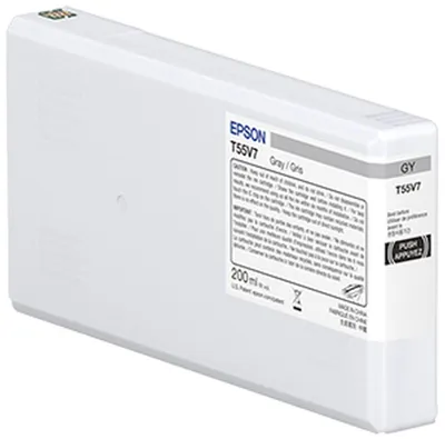 Immagine prodotto di Epson T55W7 - 200 ml - grigio - originale - cartuccia d'inchiostro