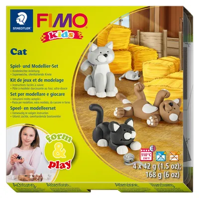 Produktbild von FIMO Set Mod.masse Fimo kids F&P cat