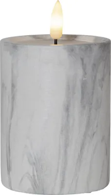 Produktbild von Star Trading Flamme Marble, Grau, Schlafzimmer, Wohnzimmer, IP20, 1 Glühbirne(n), LED, 0,03 W