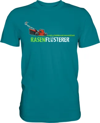 Produktbild von Rasenmäher T-Shirt Gärtner Humor Gartenarbeit Garten Geschenk – Diva Blue / S