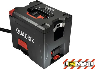Immagine prodotto di Starmix Akkusauger Quadrix L 18V Sauger für mobilen Einsatz (18 V, 7,5 L)