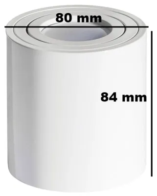 Zdjęcie produktu dla 241 Lampa sufitowa natynkowa LED Crono biała Ø86x84mm IP20