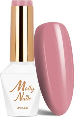 Immagine prodotto di Molly Nails Glamour Donna Powder Pink Dress Hybridlack HEMA/Di-HEMA frei 8 g Nr. 3