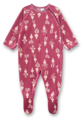 Produktbild von Sanetta Baby-Strampler rosa Rüben aus Nicki  86