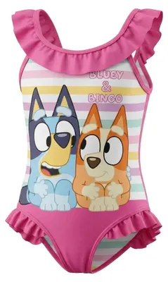 Produktbild von Bluey und Bingo Kinder Mädchen Badeanzug Bademode – Bunt / 98/104
