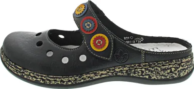 Produktbild von Rieker 46381-00 (39/schwarz-gelb-royal-flamme)