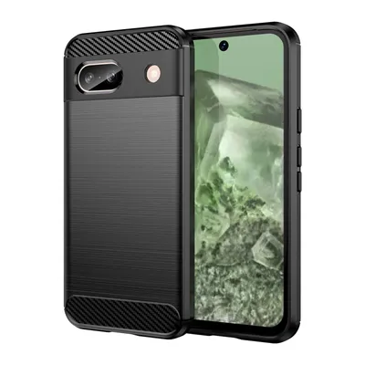 Produktbild von Google Pixel 8A Carbon Hülle Outdoor Case Back Cover Handy Tasche Handyhülle