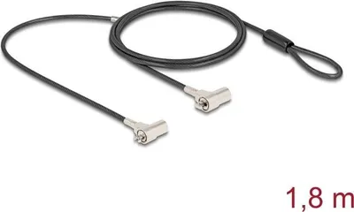 Imagen del producto de NaviLock 20936 Navilock Dual Notebook Sicherungskabel Kesnington Slots N.W.