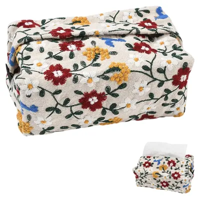 Produktbild von Omgoods – Stoffschatulle im Boho-Stil