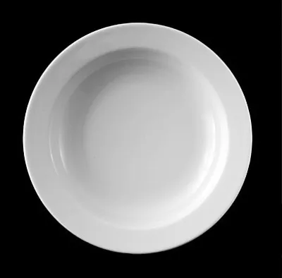 Obrázok produktu pre Hlboký tanier 22 cm, biely porcelán, Praha, G. Benedikt