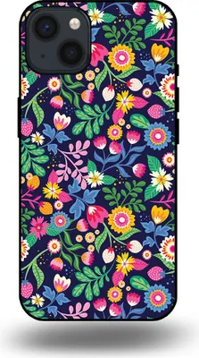 Obrázek produktu pro Smartphonica Pouzdro na telefon vhodné pro iPhone 13 s květinovým potiskem - TPU zadní kryt pouzdra květinový design