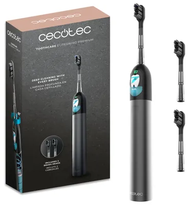 Produktbild von Cecotec Schallzahnbürste ToothCare EliteSwing Premium. 60° Oszillation, Drucksen