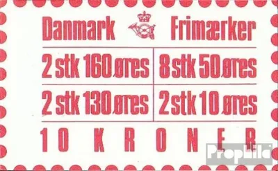 Produktbild von Briefmarken Dänemark 1981 Mi MH28 (kompl.Ausg.) gestempelt Königin Margrethe II.