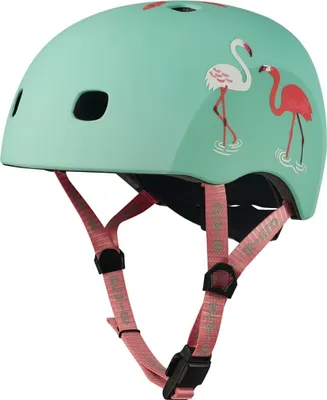 Produktbild von Micro Mobility Micro PC Helm Flamingo S, Helm mit offenem Visier, Hartschalenbau, Schnappverschluss-System, Matt