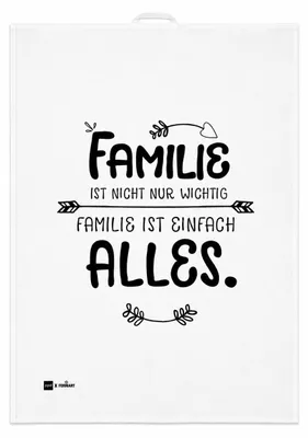 Produktbild von PPD Familie kitchen towel, Küchenhandtuch, Geschirrtuch, Handtuch, Leinen / Baumwolle, 70 x 50 cm, 185501600