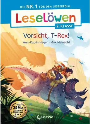 Produktbild von Leselöwen 2. Klasse - Vorsicht, T-Rex!