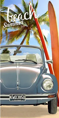 Obrázek produktu pro Volkswagen osuška 005 Brouk 75x150 cm