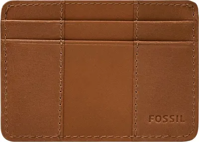 Produktbild von FOSSIL Kartenhalter Everett Card Case Saddle hellbraun