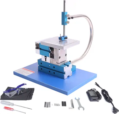 Obrázek produktu pro Mini elektrická stolní pila s obloukovým ramenem