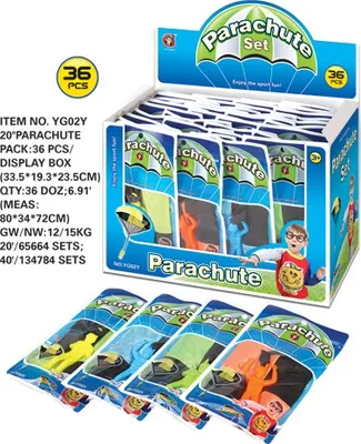 Obrázok produktu pre Parašutista 4 farby