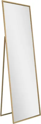 Immagine prodotto di Dmora Specchio Becrux 60x170h cm oro, Materiale Struttura in Metallo