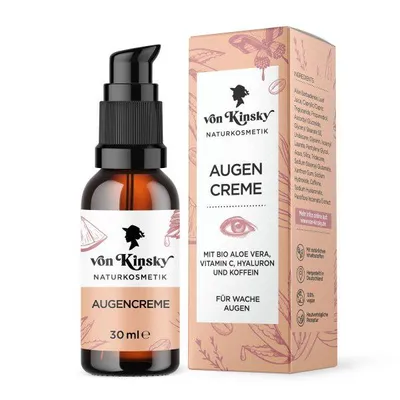 Produktbild von Von Kinsky Bio Augencreme Aloe Vera+Vitamin C 30 ml