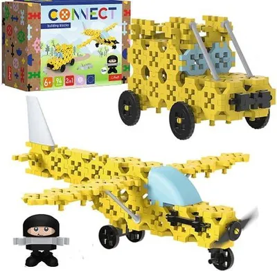 Obrázok produktu pre Klocki konstrukcyjne Awionetka Jeep Trefl 94 elementy