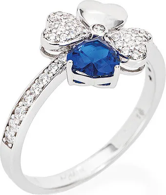 Produktbild von Fingerringen Amen Silber 16  Kollektion Quadricuore - frau