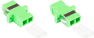 Produktbild von LWL Duplex Kupplung LC (APC) – OS2 Singlemode