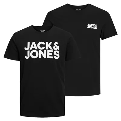 Produktbild von 2er Pack JACK & JONES T-Shirts Logo Tee Crew Neck