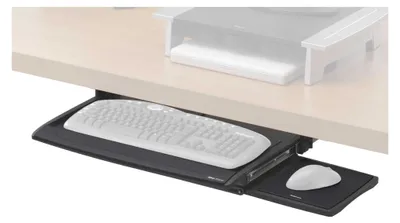 Zdjęcie produktu dla Fellowes Deluxe, Plastik, 576 mm, 354 mm, 48 mm, 2,28 kg, Czarny