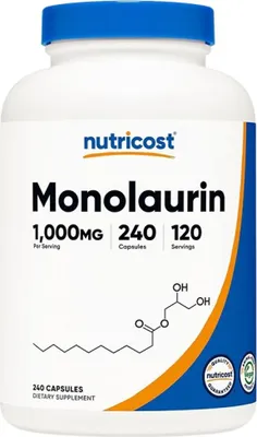 Imagen del producto de Nutricost | Monolaurina 500 mg