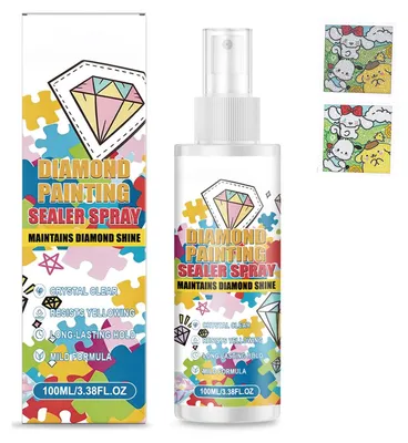 Diamantmalerei-Versiegelungsspray 100 ml, Fixierspray, transparent