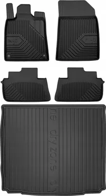 Image de SET 77 tapis de sol et tapis de porte Peugeot 407 Berline 2004-2011