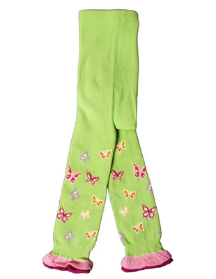 Produktbild von Kinder Leggings aus Baumwolle Capri Pear Grün Größe 92-98