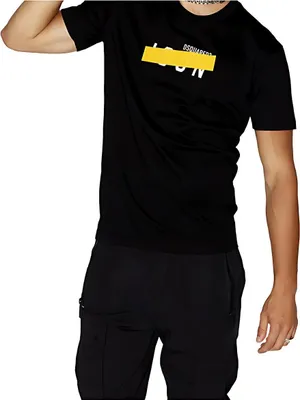 Obrázek produktu pro Pánské tričko Dsquared2 Be Icon, černé
