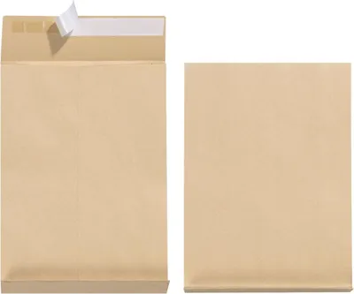 Immagine prodotto di Herlitz Faltentasche B4 haftklebend o.Fenster 25er Pack