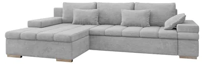 Produktbild von MIRJAN24 Ecksofa Bangkok, Stilvoll L-Form Sofa mit Schlaffunktion und Bettkasten, Wohnlandschaft (Seite: Links, Lumo 65)