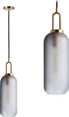 Zdjęcie produktu dla Lampa Sufitowa Wisząca Szklana Tuba APP628-1CP