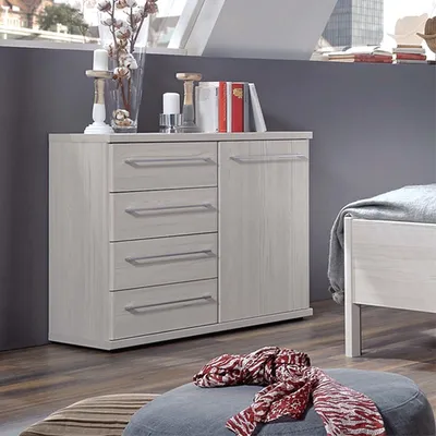 Produktbild von WIEMANN Kommode Mainau 4 Schubladen Polar Lärche Nachbildung