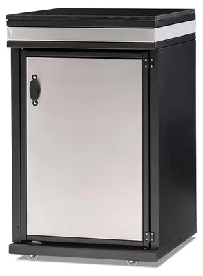 Image de Elegantes Außenküchenmodul aus Edelstahl in Silber