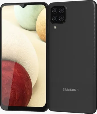 Produktbild von Samsung Galaxy A12 (2021) 64 GB Dual-Sim Black Neu