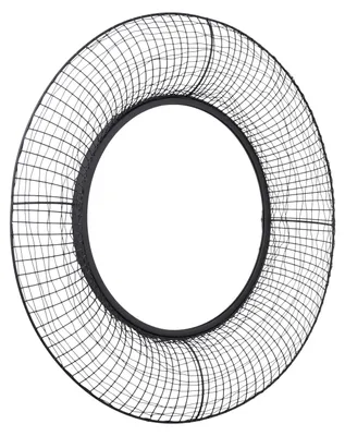 Image de Miroir mural LOFT42 - Métal - Noir - Ø 75 cm