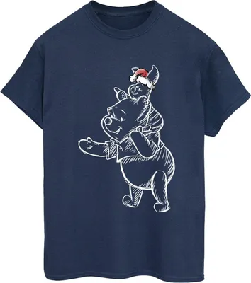 Produktbild von Disney - T-Shirt für Damen BI47483 (XXL) (Marineblau)