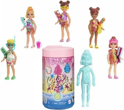 Image de Poupée Barbie Surprise COLOR REVEAL Chelsea Marble, Mattel GTT25 - 887961920321
