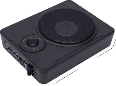 Obrázek produktu pro Subwoofer, ultratenký design, výkon 600 W, černý 2