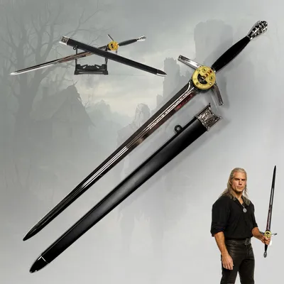 Productafbeelding van Solidchoice - Geralt Steel Sword Briefopener 30 cm Replica