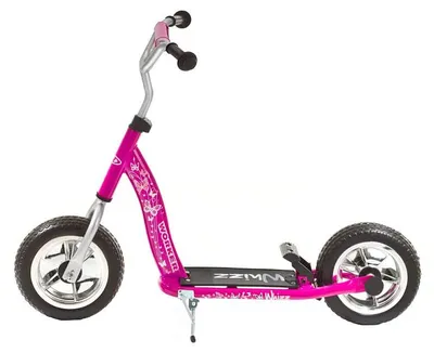 Produktbild von Kinderroller Kindertretroller Whizz 10 Zoll lila mit Rücktrittbremse