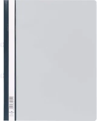 Produktbild von DURABLE Sichthefter mit Abheftschieber A4+, 258010 grau