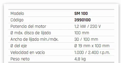 Obrázok produktu pre Metallkraft satinovací stroj SM 100, 3990100